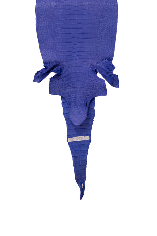 36 cm Grade 1/2 Airspace Matte Farm Raised American Alligator Leather - Tag: FL17-0036788