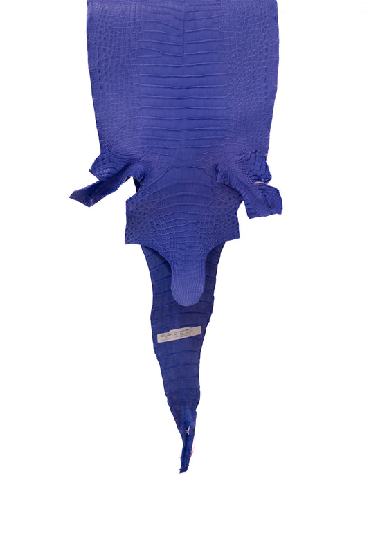 35 cm Grade 2/3 Airspace Matte Farm Raised American Alligator Leather - Tag: FL17-0036955