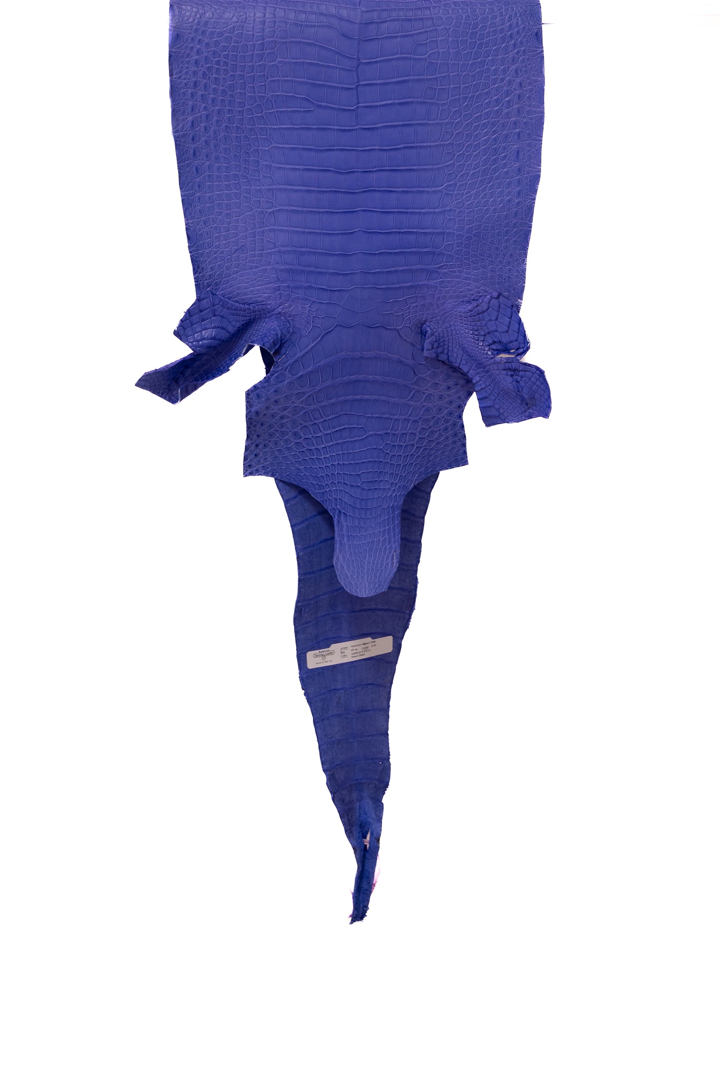 35 cm Grade 2/3 Airspace Matte Farm Raised American Alligator Leather - Tag: FL17-0036955