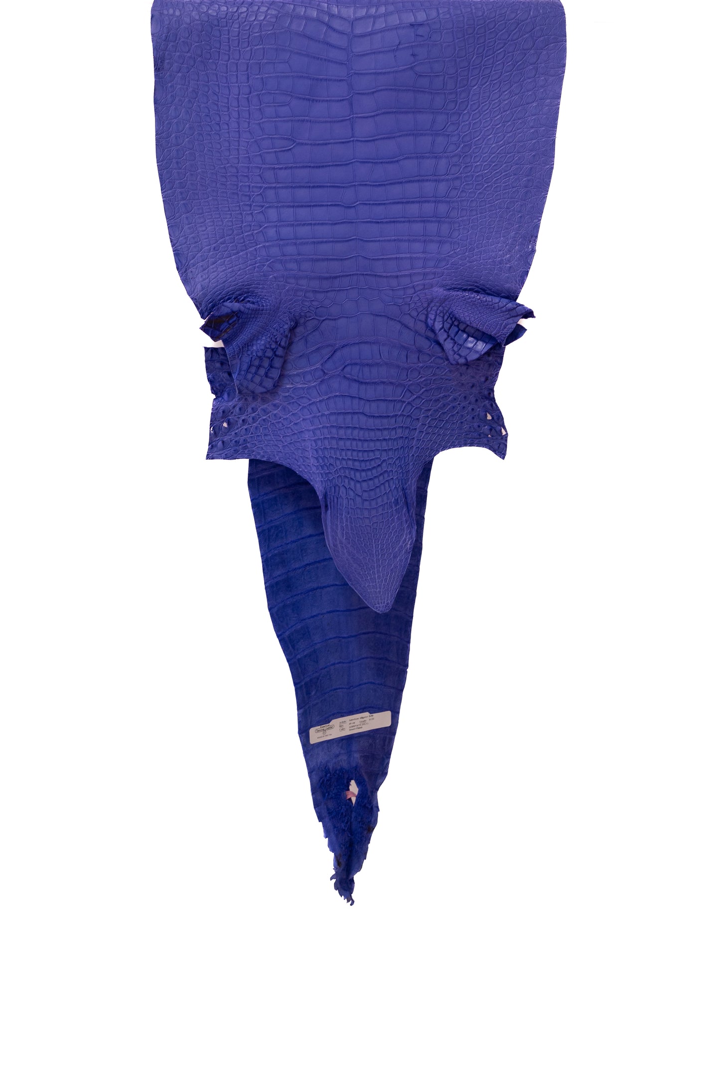 40 cm Grade 2/3 Airspace Matte Farm Raised American Alligator Leather - Tag: FL18-0034890