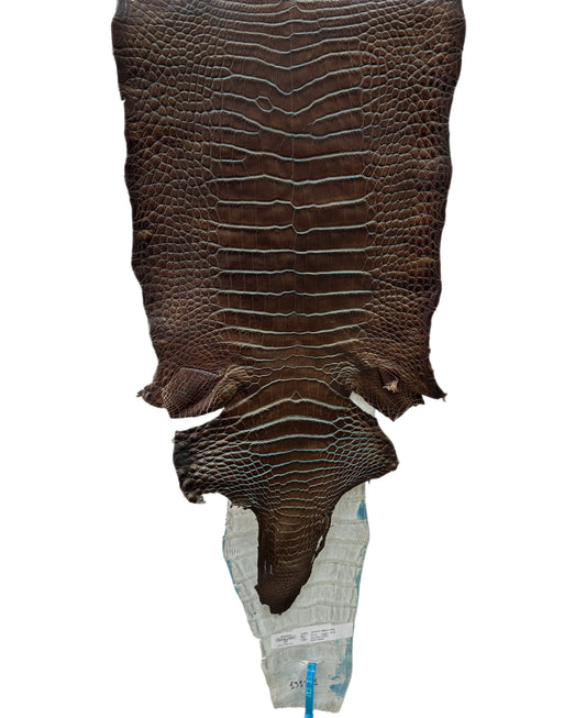 30 cm Grade 2/3 Pacifica Matte Wild American Alligator Leather - Tag: ESRE-0050907