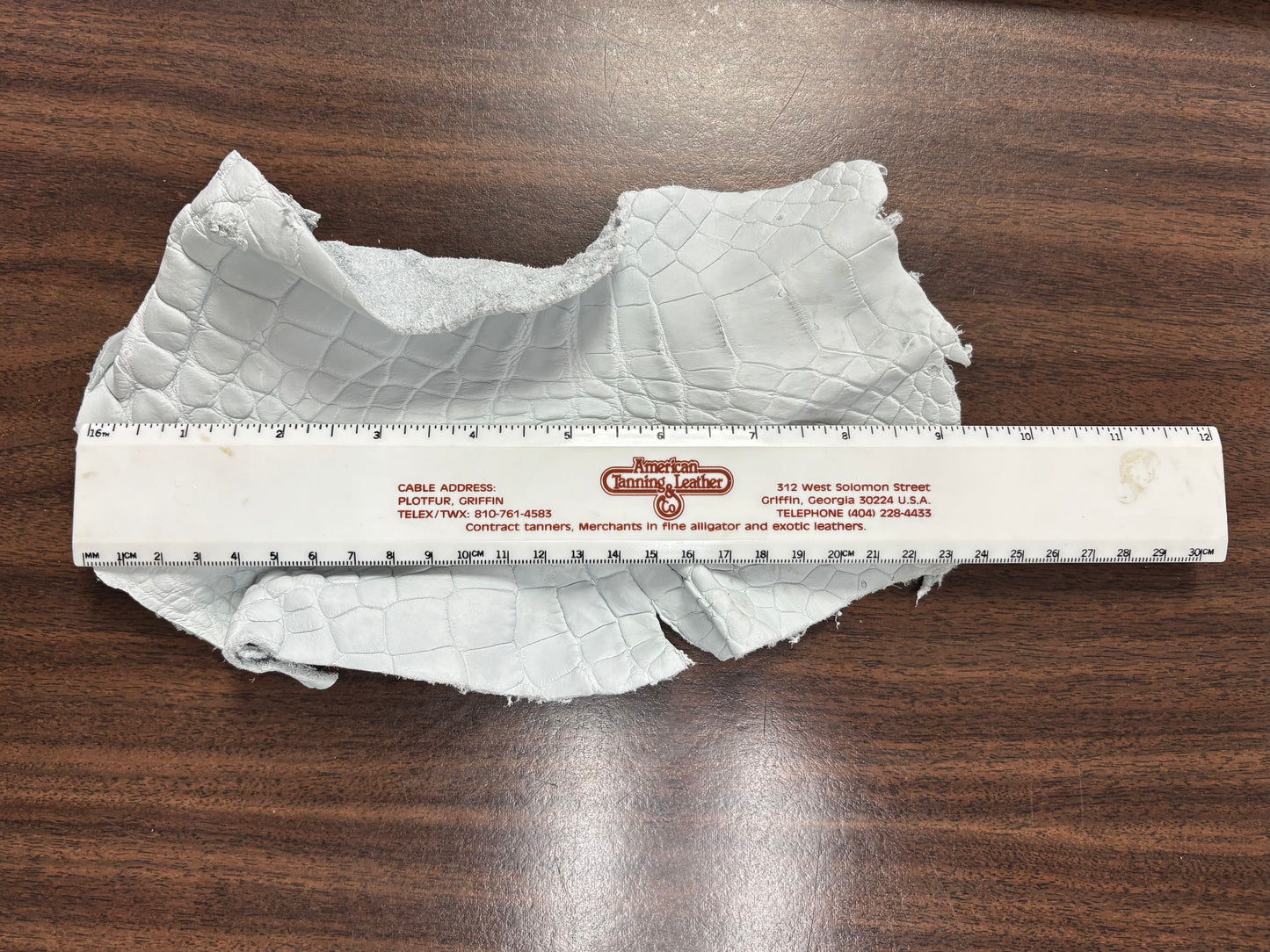 Genuine Crust Alligator Leather Scraps per Pound