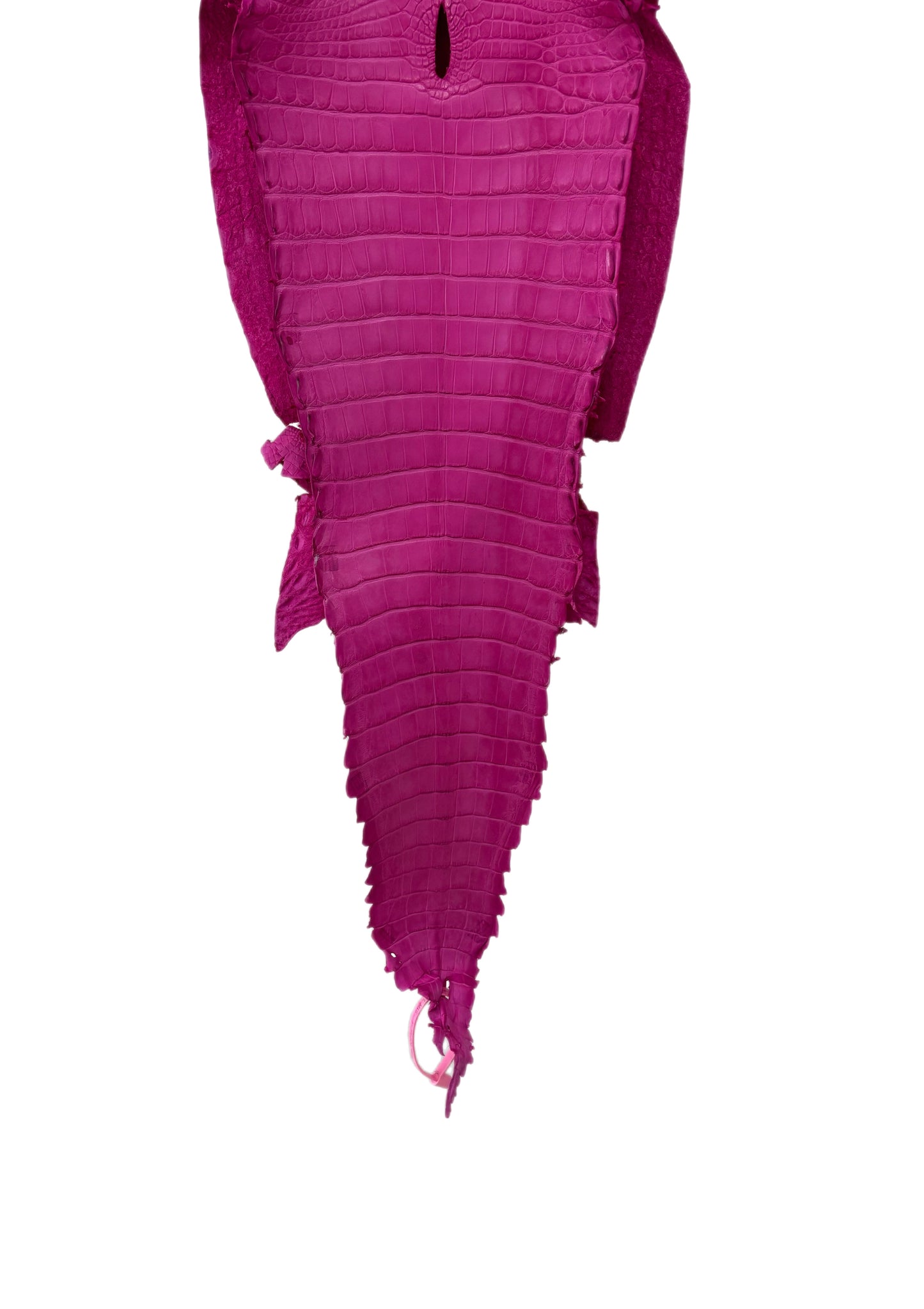 29 cm Grade 2/3 Rosa Matte Farm-Raised American Alligator Leather - Tag: FL21-0024790