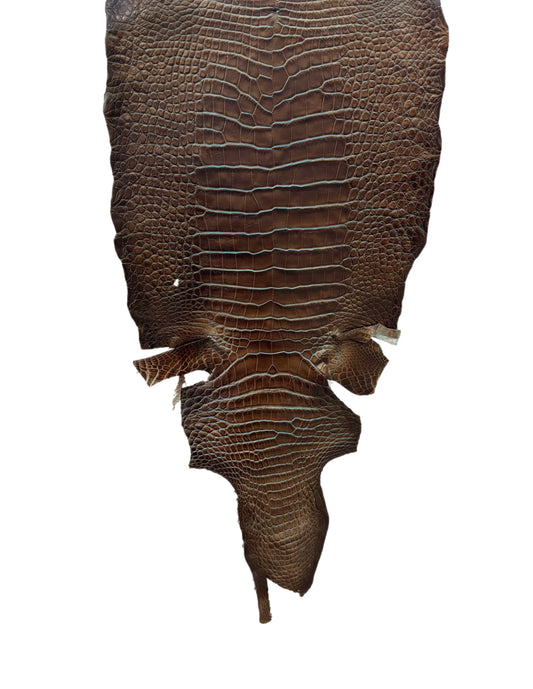 30 cm Grade 2/3 Pacifica Matte Wild American Alligator Leather - Tag: ESRE-0050903