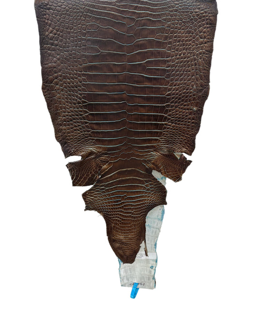 31 cm Grade 2/3 Pacifica Matte Wild American Alligator Leather - Tag: ESRE-0050983