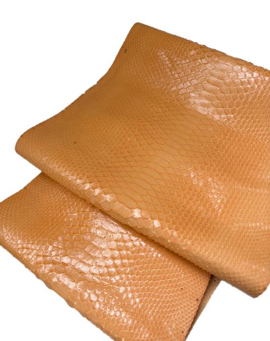 1.5 M Back Cut Peach Glazed Python
