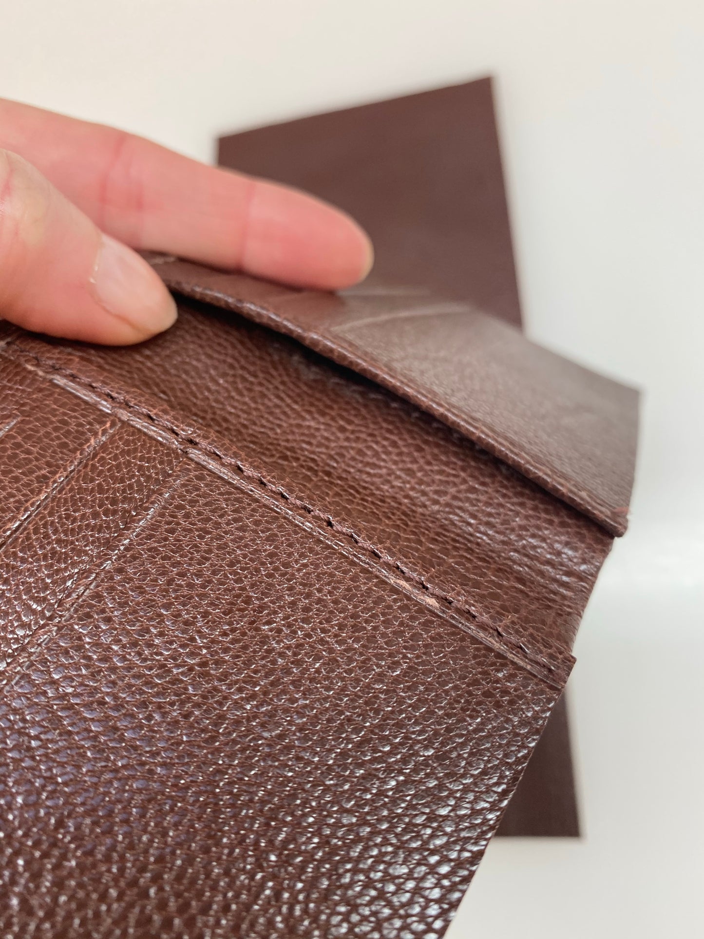 Full Grain Chèvre Leather Wallet Interiors and Precut / Skived Goat Backing
