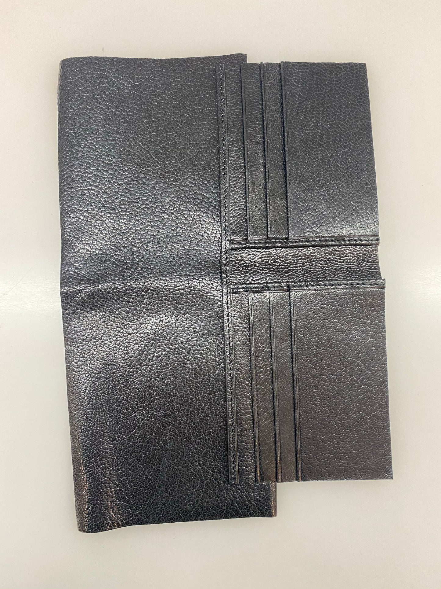 Full Grain Chèvre Leather Wallet Interiors and Precut / Skived Goat Backing