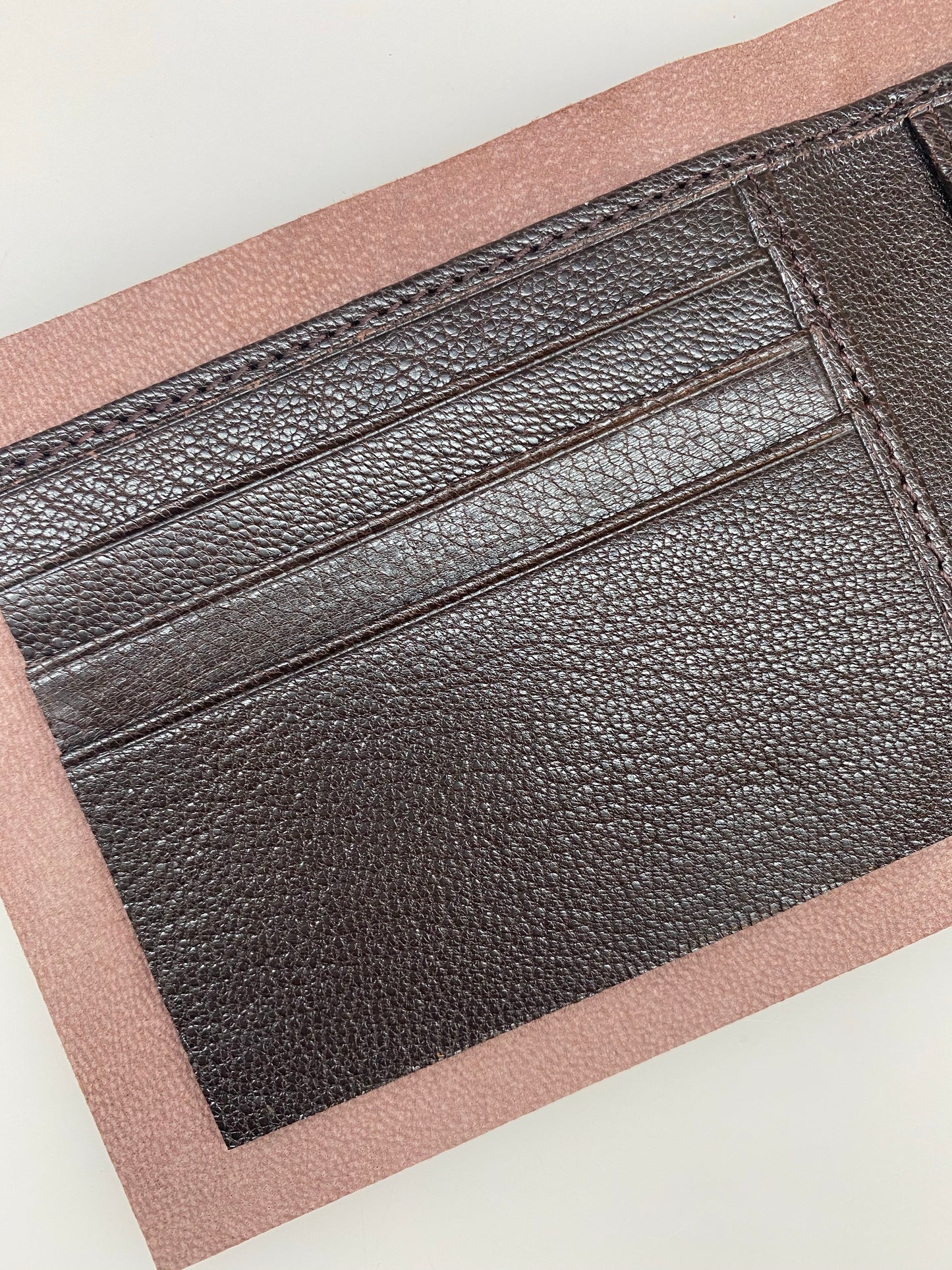 Full Grain Chèvre Leather Wallet Interiors and Precut / Skived Goat Backing
