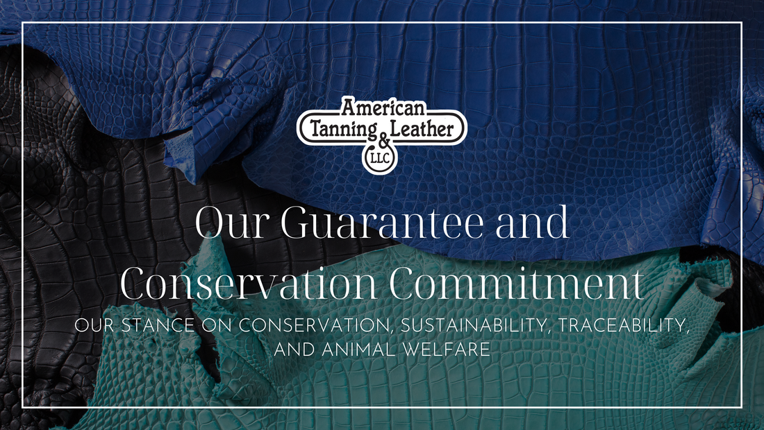 AMTAN's Stance on Conservation, Sustainability, Traceability, and Animal Welfare
