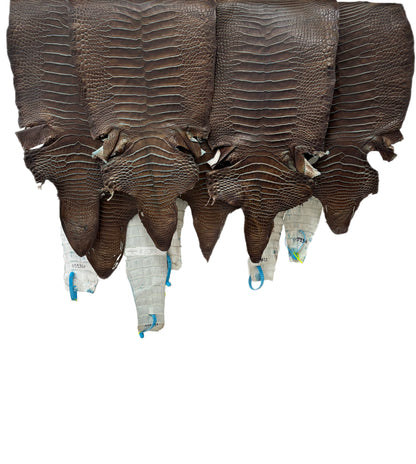 25-30 cm Grade 2/3 Pacifica Matte American Alligator Leather | Closeout Deal