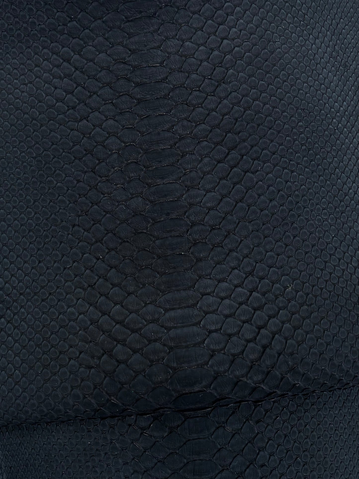 2.44 M Back Cut Black Nubuck Python