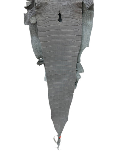 31 cm Grade 1/2 Glacier Matte Farm-Raised American Alligator Leather - Tag: LA23-0531331