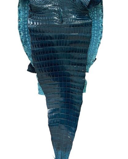 29 cm Grade 1/2 Tahiti Glazed Farm-Raised American Alligator Leather - Tag: FL16-0027421