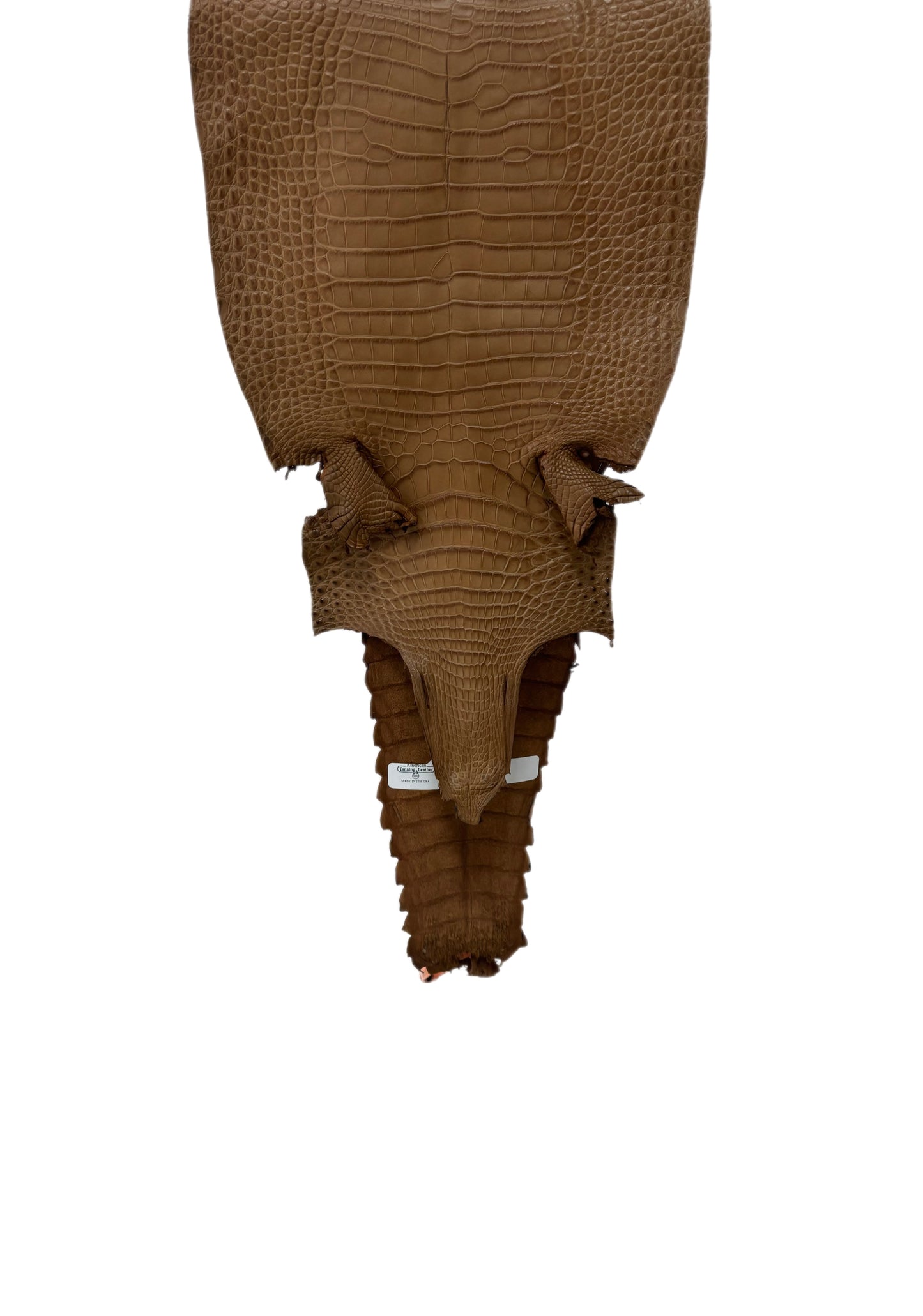 26 cm Grade 1/2 Kango Tabac Matte Farm-Raised American Alligator Leather - Tag: FL21-0024997