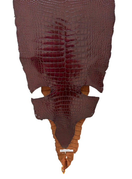 52 cm Grade 3/4 Bourbon Millennium American Alligator Leather - Tag: LA23-0029040