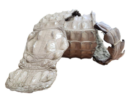 90-99 Cm Grade 1 Oryx Matte Nile Crocodile Backstrap Leather