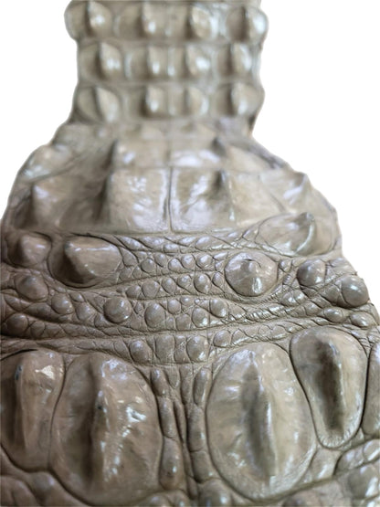 90-99 Cm Grade 1 Oryx Matte Nile Crocodile Backstrap Leather