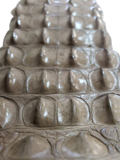 90-99 Cm Grade 1 Oryx Matte Nile Crocodile Backstrap Leather