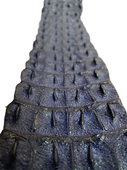 90-99 Cm Grade 1 Fique Matte Nile Crocodile Backstrap Leather