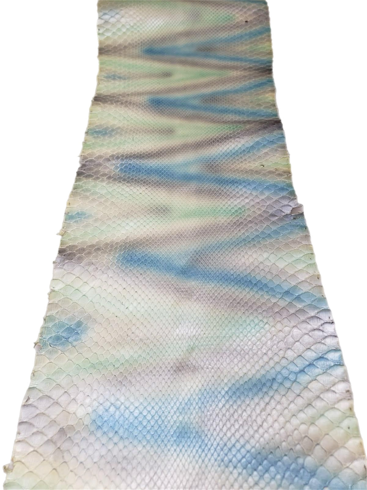 1.5 M Opaline Matte Front Cut Python Leather