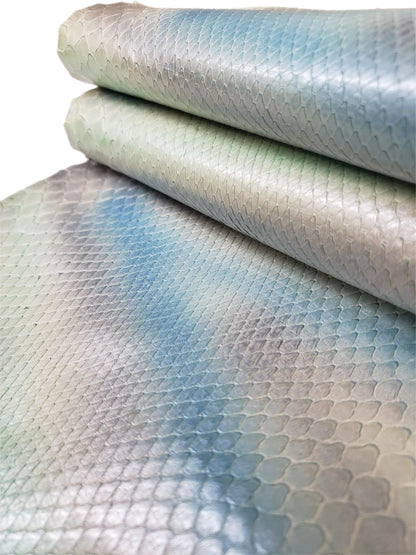 1.5 M Opaline Matte Front Cut Python Leather