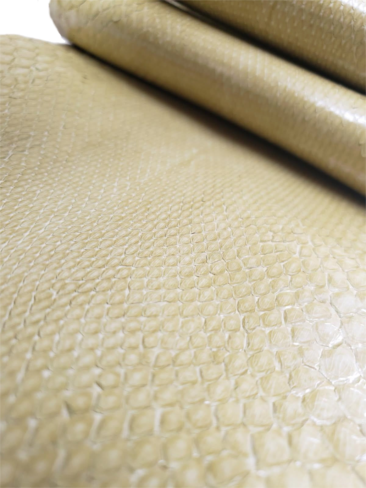 2.1 M Front Cut Antique Saddle Glazed Python Leather