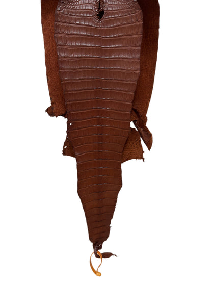 28 cm Grade 2/3 Rodeo Matte Farm-Raised American Alligator Leather - Tag: FL17-0036972